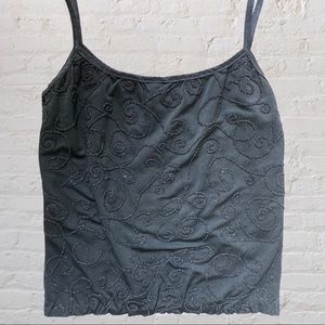 Vintage Necessary Objects Beaded Tank